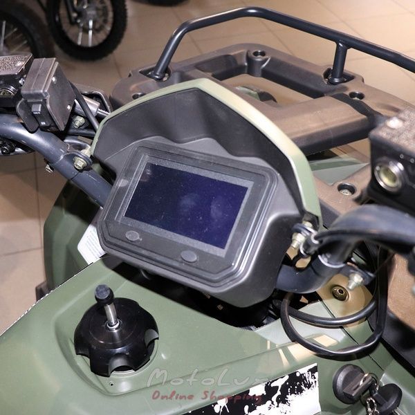 Квадроцикл Comman Scorpion 200cc, черный с зеленым
