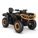 Utility ATV BRP OUTLANDER MAX XT-P 1000R, Mineral Grey Orange Crush,