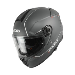 Motoros sisak AXXIS FF122SV Hawk SV Solid A2, S méret, fekete