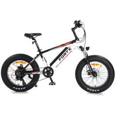 Batériový bicykel Forte RIDER, 350 W, kolesa 20, rám 14, biela s červenou