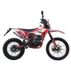 Enduro motorcycle Kovi JN250, 21/18, white with red, 2026