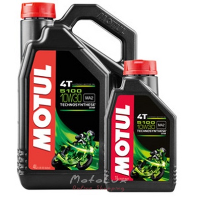 Oil Motul 5100 4T SAE 10W30 (1L)