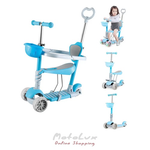 Scooter  iTrikeJR 3 027 2 Maxi, 5in1, blue