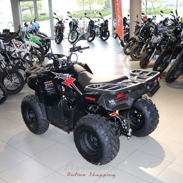 Квадроцикл Loncin Xwolf 200, чорний
