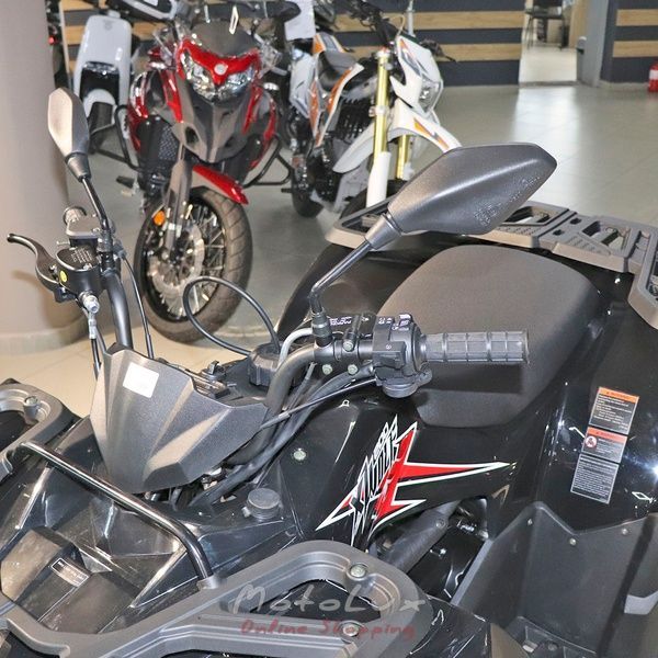 Квадроцикл Loncin Xwolf 200, чорний