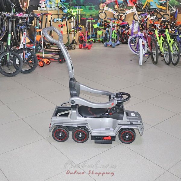 Детский электромобиль Bambi M 3853EL 11, 2в1, серый