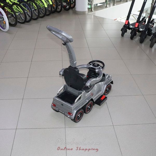 Детский электромобиль Bambi M 3853EL 11, 2в1, серый
