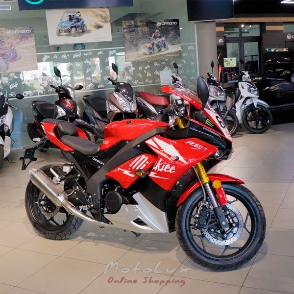 Мотоцикл спортивный HISUN Rider R1M 250CC, красный
