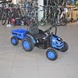 Children's electric tractor Bambi M 4419EBLR 4, blue