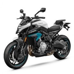Road motorcycle CFMOTO 675NK, white with gray, 2026