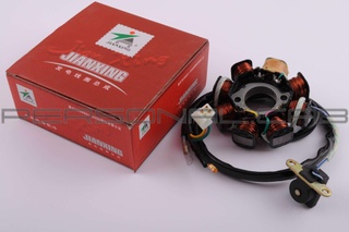 Generator stator 4T GY6 125/150, 7+1 soil