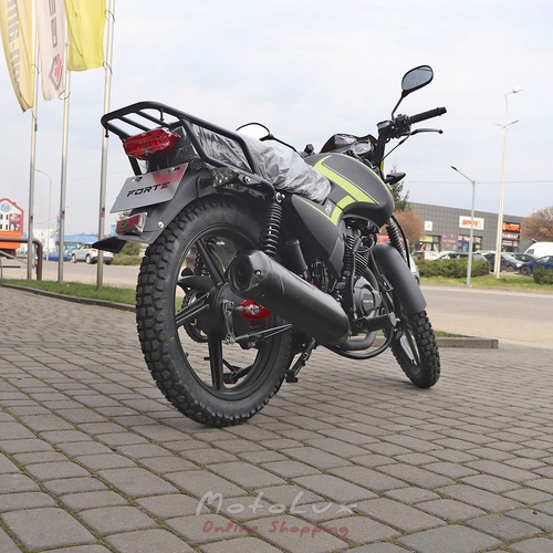 Мотоцикл дорожный Forte FT150F, black n yellow