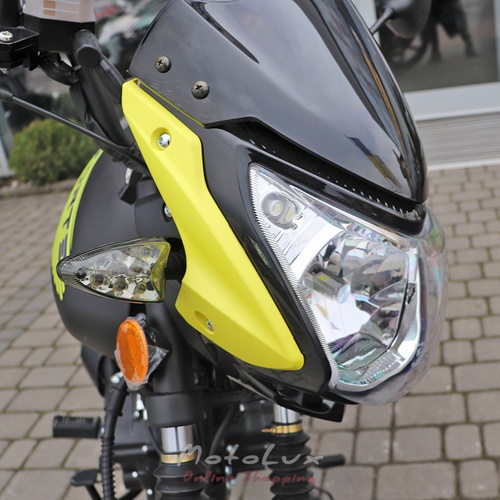 Мотоцикл дорожній Forte FT150F, black n yellow