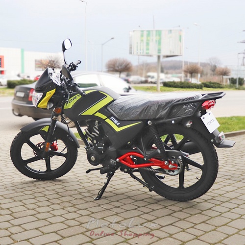 Forte FT150F országúti motorkerékpár, fekete n sárga