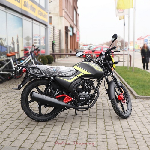 Мотоцикл дорожный Forte FT150F, black n yellow