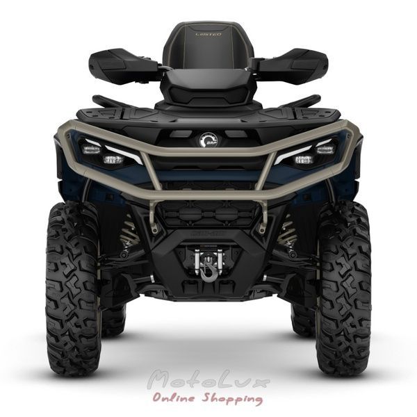 Утилитарный квадроцикл OUTLANDER MAX LIMITED 1000R, Dusty Navy Liquid Titanium, 2025