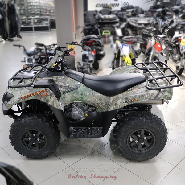 Kawasaki Brute Force 750 EPS k&ouml;z&uuml;zemi quad, terepsz&iacute;nű, 2024