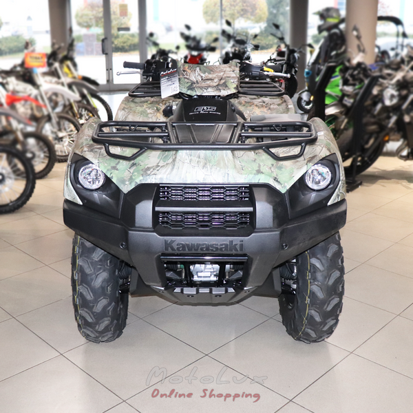 Kawasaki Brute Force 750 EPS k&ouml;z&uuml;zemi quad, terepsz&iacute;nű, 2024