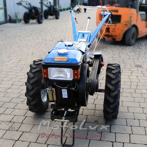 Dieselový dvojkolesový malotraktor Kentavr MB 1010D-8, ručný štartér, 10 hp, Blue