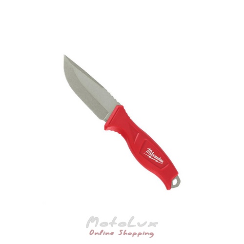 Construction knife with a fixed Milwaukee blade 4 932 464 828