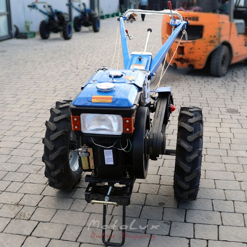 Diesel Walk-Behind Tractor Kentavr MB 1010D-8, Manual Starter, 10 HP, Blue