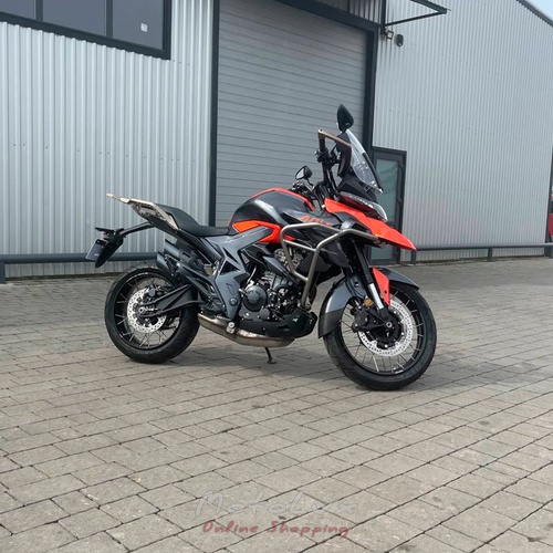 Road motorcycle ZONTES ZT350 T, black