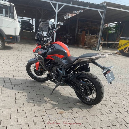 Road motorcycle ZONTES ZT350 T, black