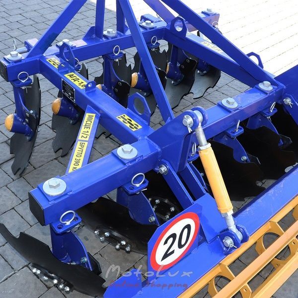 Tillage Aggregate AGD-1.6 for 40-60 HP Tractor