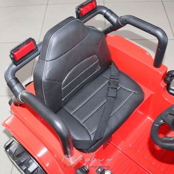 Gyermek elektromos aut&oacute; Bambi M 4282EBLR 3 2, 4G, USB, EVA, zene, piros
