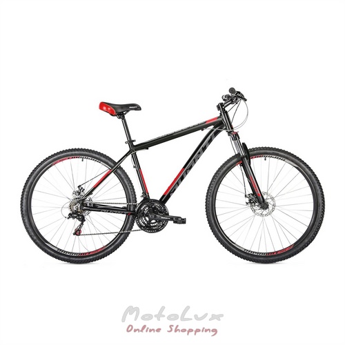 Avanti Smart mountain bike, wheel 29, frame 17, black n gray n red, 2021