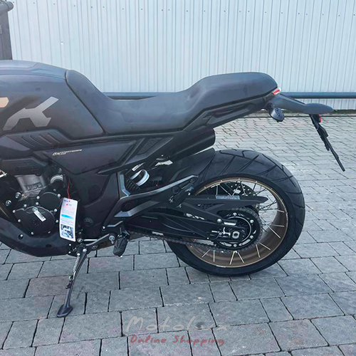 Road motorcycle ZONTES ZT350-GK, black