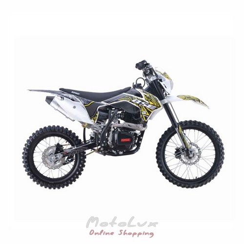 Enduro motorcycle BSE S1, black with yellow