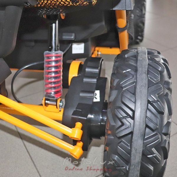 Gyermek dzsip Bambi M 4969 EBLR 7, 24V, 2x150W, narancs