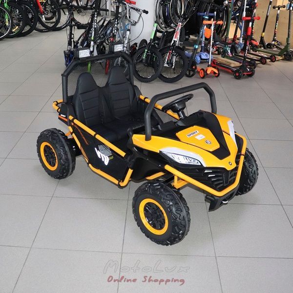 Gyermek dzsip Bambi M 4969 EBLR 7, 24V, 2x150W, narancs
