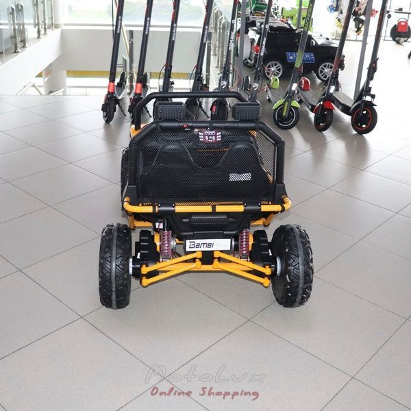Gyermek dzsip Bambi M 4969 EBLR 7, 24V, 2x150W, narancs